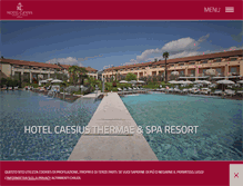 Tablet Screenshot of hotelcaesiusterme.com